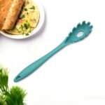 5398 Pasta Fork  High Heat Resistant Hygienic One Piece Design, Spaghetti Strainer & Server Spoon Pasta Forks