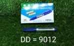 9012 10Pc Blue Marker and pen used in studies and teaching white boards in schools and institutes for students.