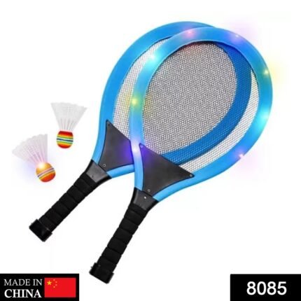 8085 Led Badminton Set For Playing Purposes Of Kids And Childrenâ€™s.