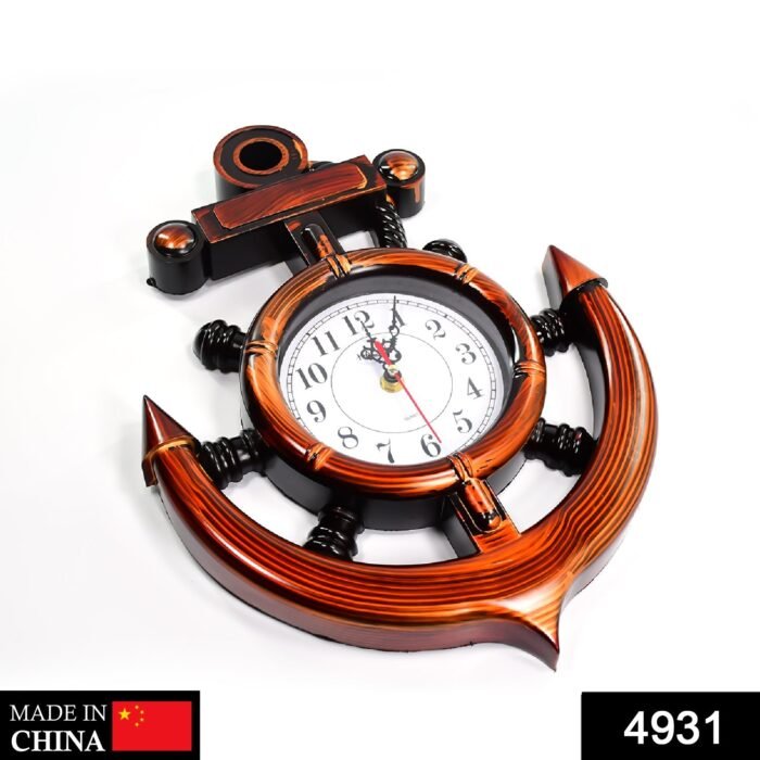 4931 Anchor Wall Clock for Home