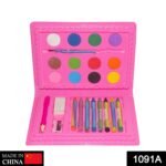 1091A Coloring Combo Colors Box Color Pencil, Crayons, Water Color, Sketch Pens (Set of 24)