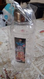 Plastic Transparent Mukhwas Bottle With Steel Cap / Mouth Freshener / Dryfruits Multipurpose Air Tight And Bpa Free Kitchen Storage Bottle (1 Pc) - Image 6