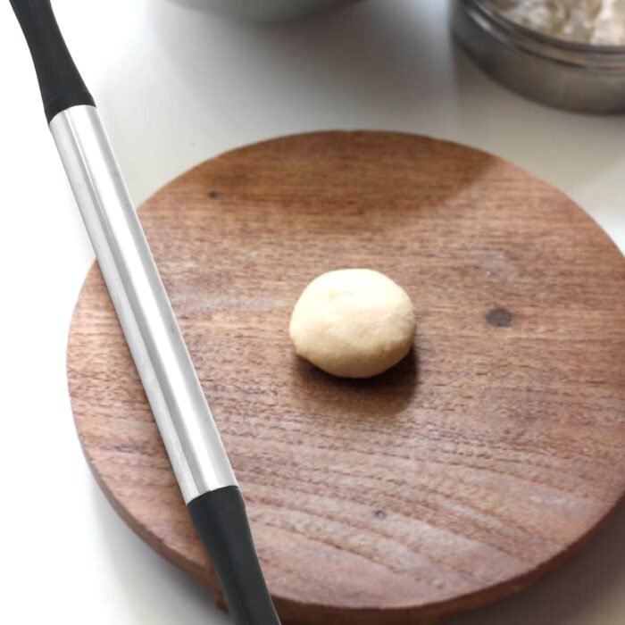 2520 Kitchen Plastic Belan/Rolling Pin (Black)