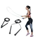 Speed Skipping Rope, Jump Rope With Pvc Handle, Sports Skipping Rope, Jump Rope For Weight Loss, Fitness, Sports, Exercise, Workout, For Men, Women, Boys & Girls 3Mtr.