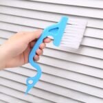 Groove Gap Cleaning Brush, Kitchen Cleaning Tools Mini Corner Cleanings Tool Hand-Held Shower Door Gap Cleaner For Window Blinds Sliding Door Track Gaps Corner Cleaner Brush Keyboard