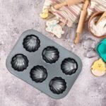 7076 6 slot Non-Stick Muffins Cupcake Pancake Baking Molds Tray