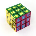 4740 Alpha Numeric Cube used for entertaining and playing purposes by kids, childrenâ€™s and even adults etc. 