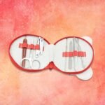 Nail Care Set / Kit / Case, Fingernail Clipper, Manicure Set, Stainless Steel Nail Cutter Set ,Manicure Toe Nail Clippers Care Tools With Lightweight And Beautiful Travel Case (7 Pc Set)