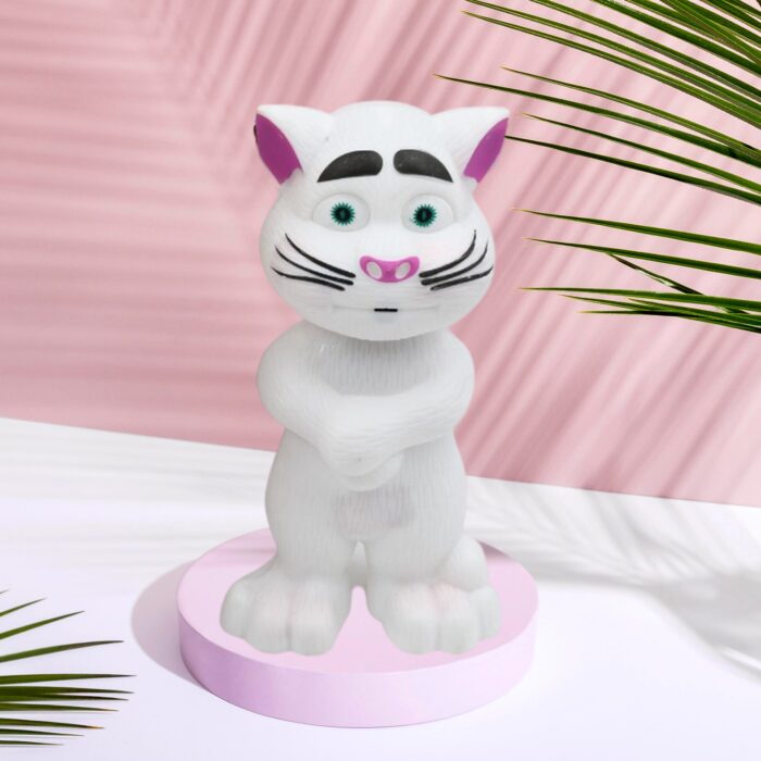 Talking, Mimicry, Touching Tom Cat Intelligent Interactive Toy With Wonderful Voice For Kids, Children Playing And Home Decorate. - Image 3
