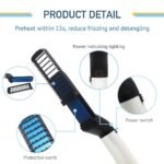 348 Men's Beard and Hair Curling Straightener (Modelling Comb)