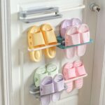 Multifunction Folding Slippers / Shoes Hanger Organizer Rack - Image 5