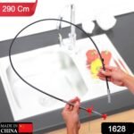 Multifunctional Cleaning Claw Pilpe Cleaner Drainage Block Remover Drain Spring Pipe Dredging Tool, Drain Cleaning Tool For Hair Drain Drain Cleaner Sticks Drain Pipe Clearer (290 Cm)