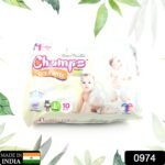 Large Champs Dry Pants Style Diaper - Large (10 Pcs) Best For Travel Absorption, Champs Baby Diapers, Champs Soft And Dry Baby Diaper Pants (L,10 Pcs )