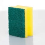 1421 Scrub Sponge 2 in 1 Pad for Kitchen, Sink, Bathroom Cleaning Scrubber 