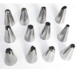 0836 12 Piece Cake Decorating Set of Measuring Cup Oil Basting Brush 