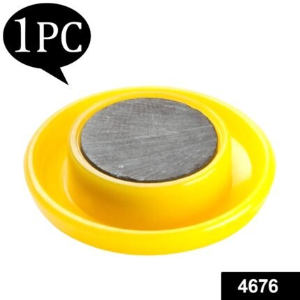 4676 Colorful Board Magnets Circular Plastic Buttons