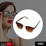 4962 Retro Driving Sunglasses Vintage Fashion Frame (Moq - 3pc)