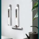 Portable Self-Squeeze Short Mop, Mini Hand Wash-Free Strong Absorbent Mop With 1 Cotton Head, Cleaning Sponge For Bathroom Kitchens Table