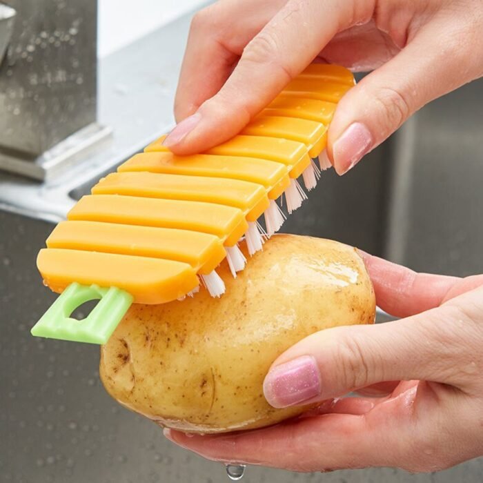 Carrot-Shaped Vegetable Scrubbing Brush - Image 10