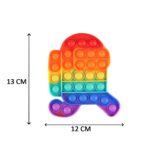 4819 Among US Running Fidget Toy used by kids, children's and even adults for playing and entertaining purposes etc.