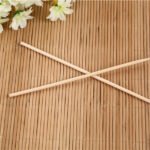 Natural Bamboo Wooden Skewers / Bbq Sticks For Barbeque And Grilling