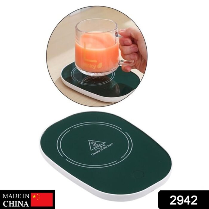 Coffee Mug Warmer For Having Coffee Along With The Warmer That Keeps It Hot. - Image 2