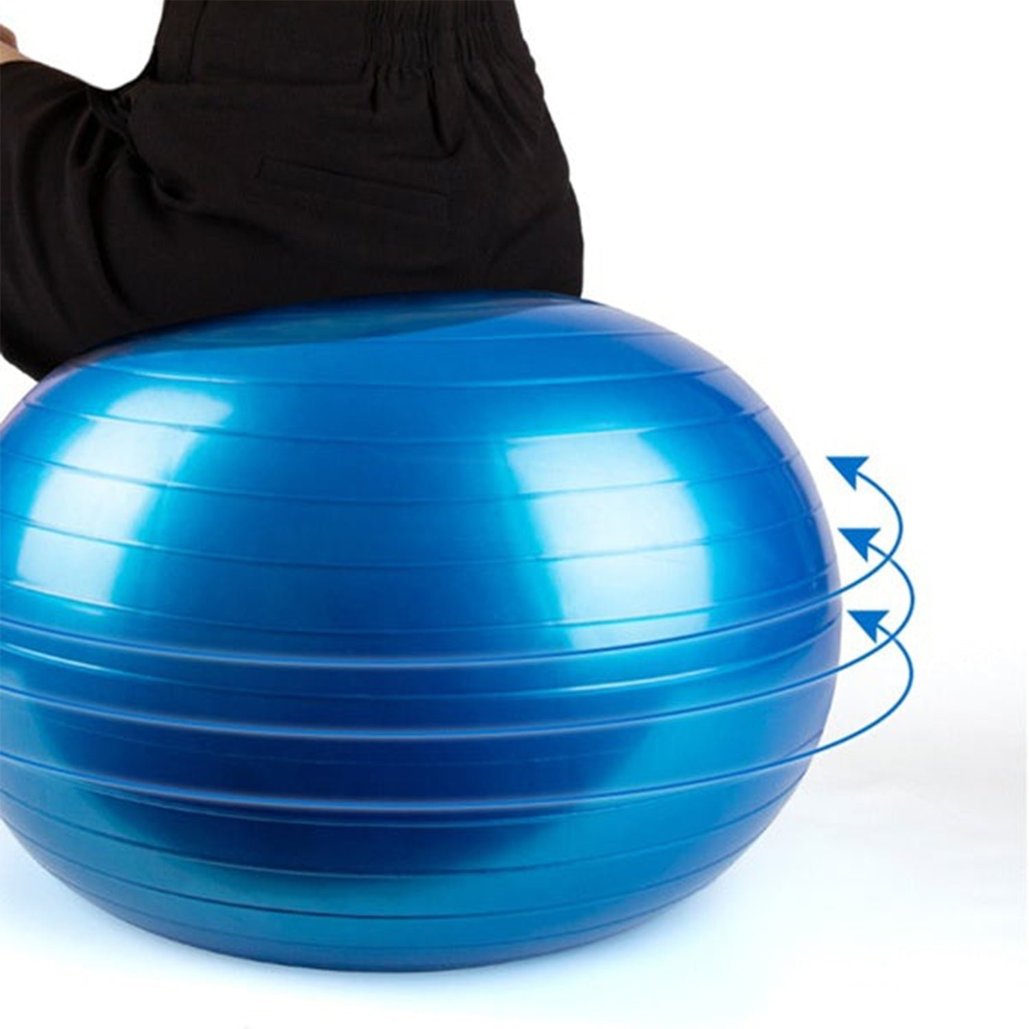 4image_153bfc93-685d-4f9c-8f84-ae3e9729a8c2 7428 Heavy Duty Gym Ball Non-Slip Stability Ball with Foot Pump for Total Body Fitness
