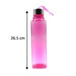 2669 3Pc Set Square Bottle 1000ml Used for storing water and beverages purposes for people.