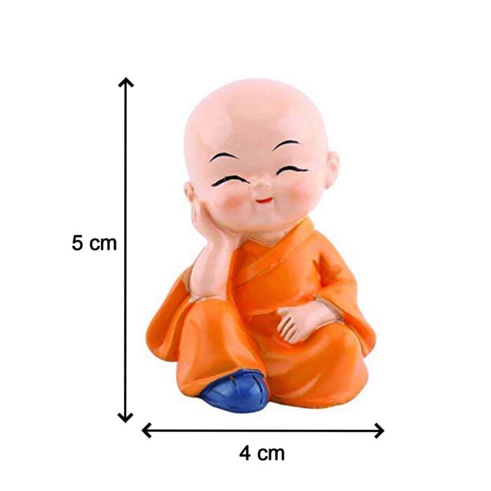 Baby Buddha 4Pc And Show Piece Used For House, Office And Official Decorations Etc. - Image 6