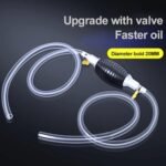 9085A Fuel Transfer Pump Kit, High Flow Siphon Hand Oil Pump, Portable Manual Car Fuel Pump for Petrol Diesel Oil Liquid Water Transfer Pump 