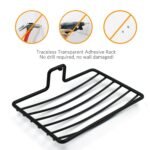 9016 Wall M 2 Pc Soap Rack used in all kinds of places household and bathroom purposes for holding soaps.