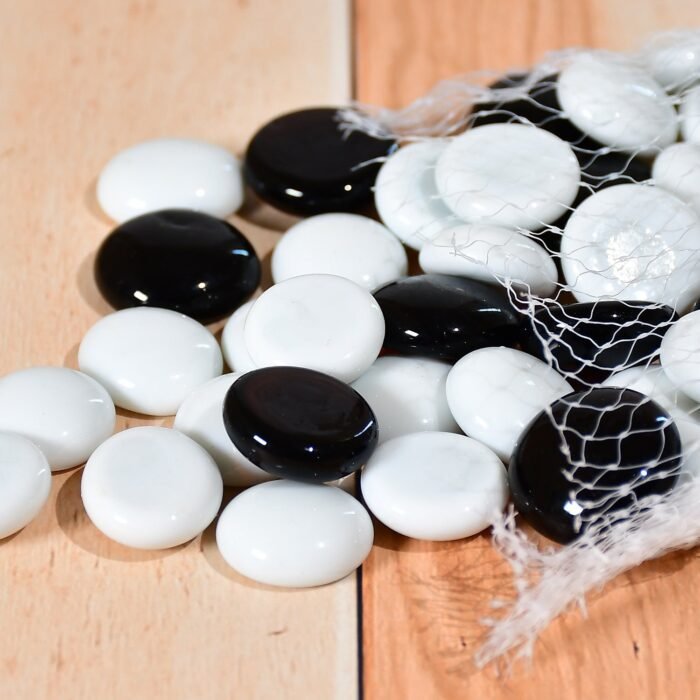 4012 Glass Gem Stone, Flat Round Marbles Pebbles for Vase Fillers, Attractive pebbles for Aquarium Fish Tank.