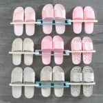 Multifunction Folding Slippers / Shoes Hanger Organizer Rack - Image 7