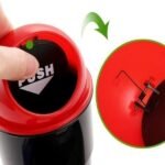 537 Car Dustbin/Mini Car Trash Bin/Car Ashtray 
