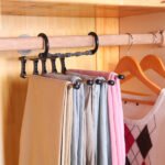 4660 Adjustable Trouser Pants Hanger Organizer