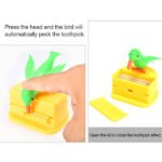 1180 Portable Automatic Bird Toothpick Storage Box