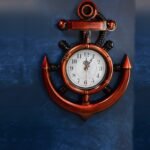 4931 Anchor Wall Clock for Home