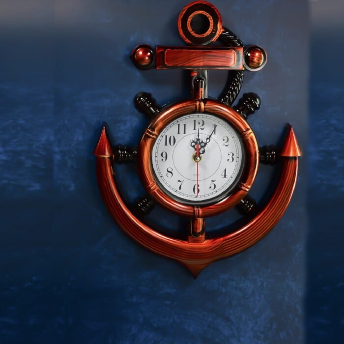 4931 Anchor Wall Clock for Home