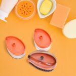 Plastic Wet And Dry Brush For Home (Multicolor, 3 Units) - Image 3