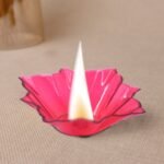 Plastic Candle Cup With Multi Shape Diwali Diya Cup (Multicolor) (12 Pcs Set)