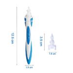 4656 Smart Swab Silicone Easy Earwax Removal with 16 Replacement Disposable Soft Tips/Ear Wax