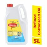 Vishwas Cottonseed Oil For Cooking | Refined Cotton Seed Oil 100% Pure & Healthy | Delicious & Tasty Cooking Oil | Cottonseed Cooking Oil