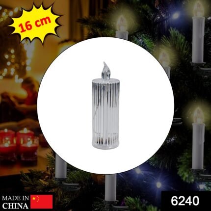 6240 Simple Candles for Home Decoration, Crystal Candle Lights