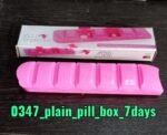 347 -7 Days Pill Box with 7 Compartments