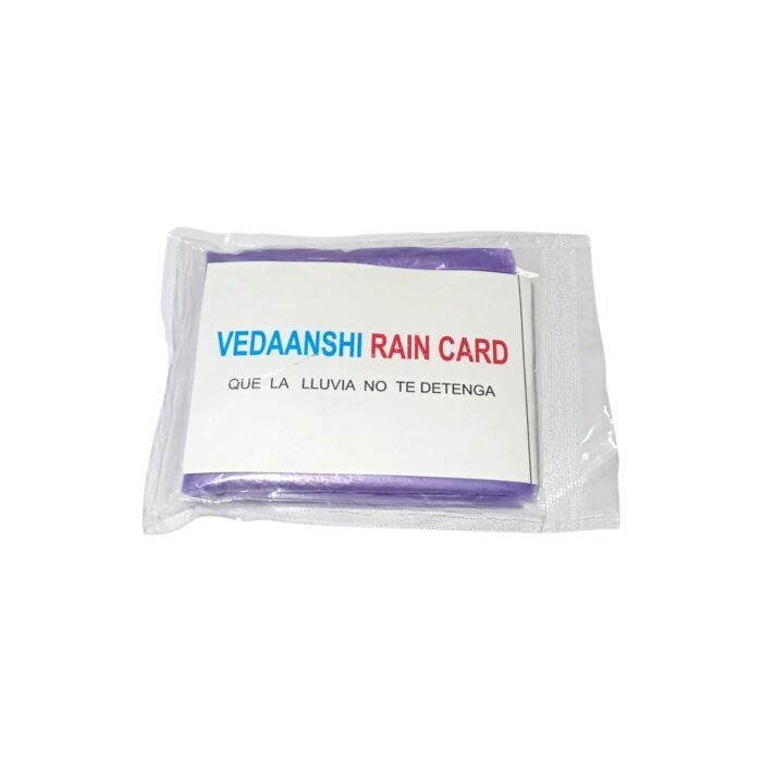 6270 Disposable Rain Card Raincoat Easy to Carry Emergency Waterproof Rain coat RainCard