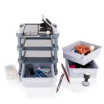 4767 Mini 3 Layer Drawer Used for storing makeup equipmentâ€™s and kits used by womenâ€™s and ladies. 