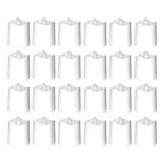 7221 Festival Decorative - LED Tealight Candles (White, 24 Pcs) 