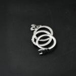 Three Interlocking Rings, Rings For Women And Girls Silver Ring | Valentine Ring, Rings Silver Toned Finger Ring For Women | Birthday Gift For Girls And Women Anniversary Gift For Wife, Friendship Ring.