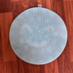 6210 Shower Foot Scrubber Brush with Suction, Acupressure Foot Mat
