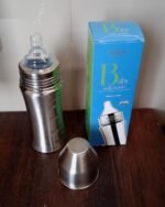 Ganesh Stainless Steel BPA-Free Baby Feeding Bottle, 250 ml Capacity - Durable, Easy-to-Clean, Travel-Friendly Model for Newborns, Infants, and Toddlers - Image 8